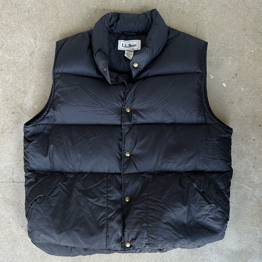 Vintage LL bean down vest